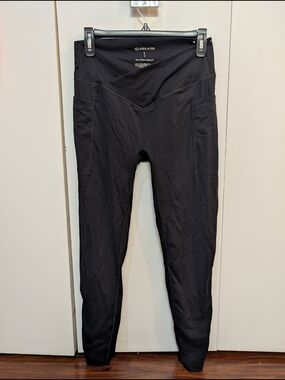 Blogilates Black V-Waisted Leggings With Side Pockets